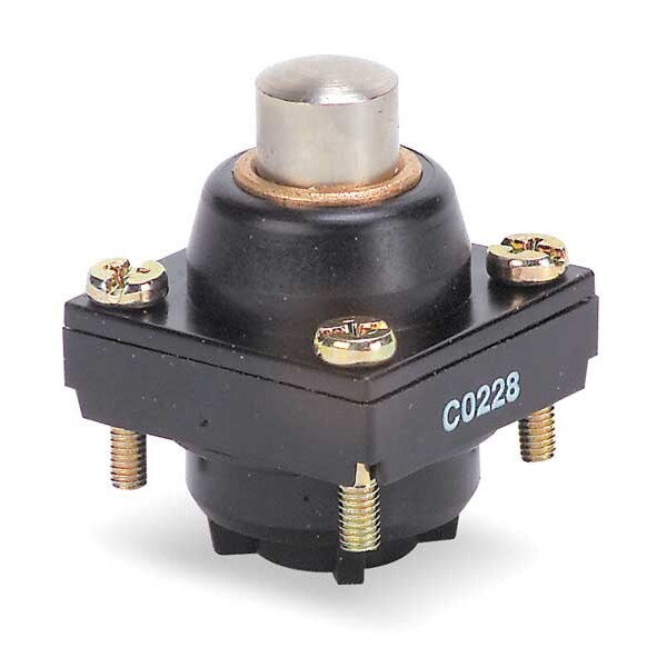 Limit Switch Head, Plunger, Top, 0.43 In