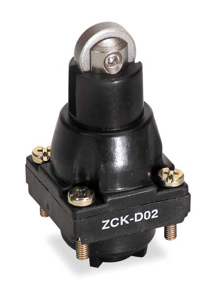 Limit Switch Head, Rllr Plngr, Top, 1.69 In