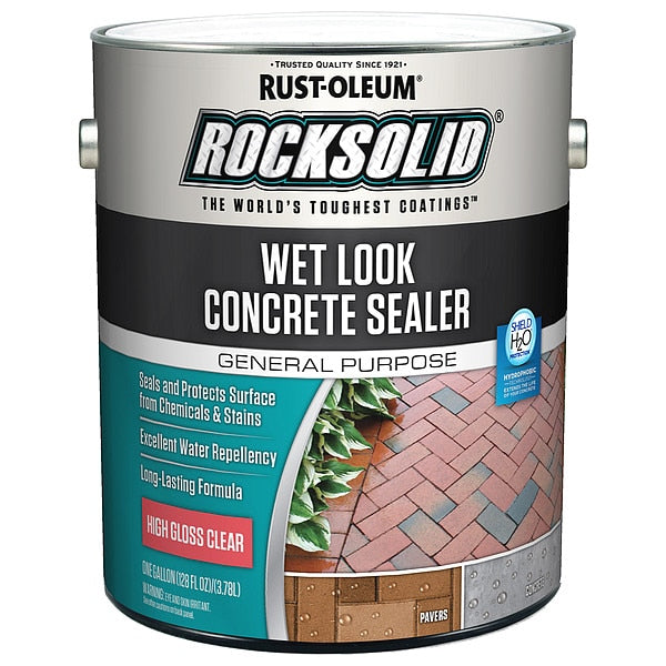 1 gal Sealer, High Gloss Finish, Clear, Water Base