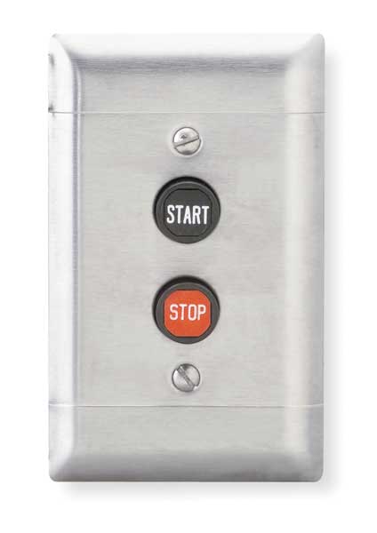 Push Bttn Cntrl Statn, 1NO/1NC, Start/Stop