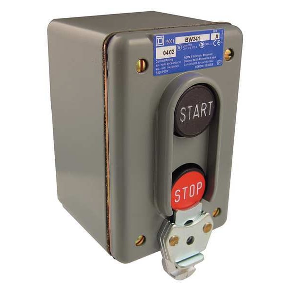 Push Button Control Station, 1NO/1NC, 30mm