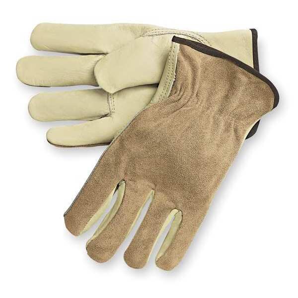 Leather Drivers Gloves, Cowhide, L, PR