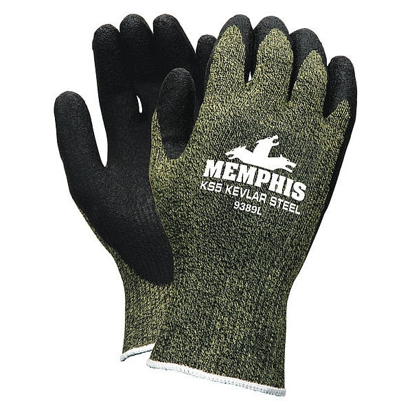 Cut Resistant Gloves, A4 Cut Level, Natural Rubber Latex, Xl, 1 PR