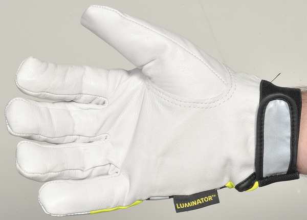 Hi-Vis Cold Protection Mechanics Gloves, Thermosock Lining, M