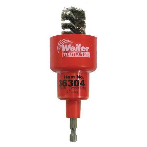 Spiral Wire Brush Tool, Stainlesss Steel, 1