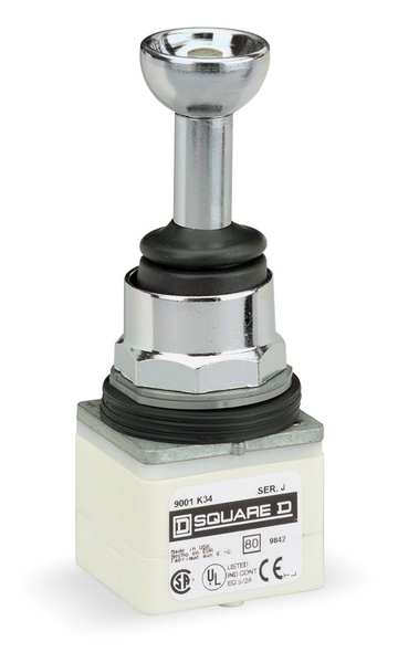 Joystick Operator, 30mm, 4 Dir, Momentary
