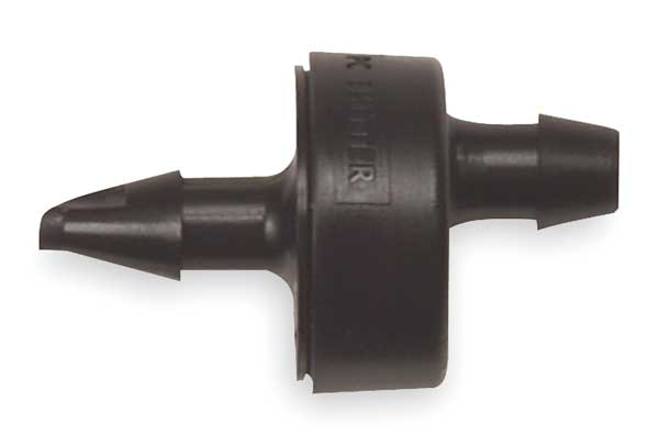 Spot Watering Emitters, Blk, Plastic, PK10