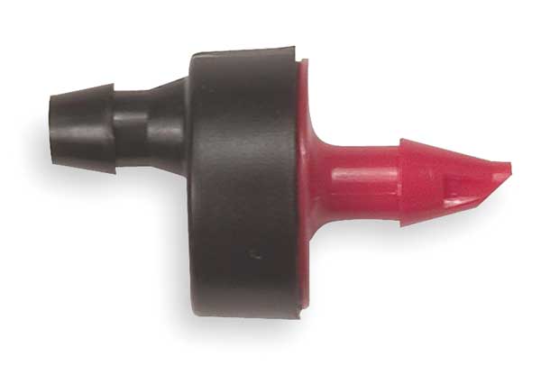 Spot Watring Emitters, Red/Blk, Plstc, PK10