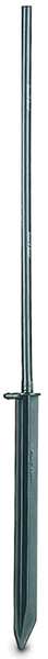 Riser Stake, Black, Vinyl