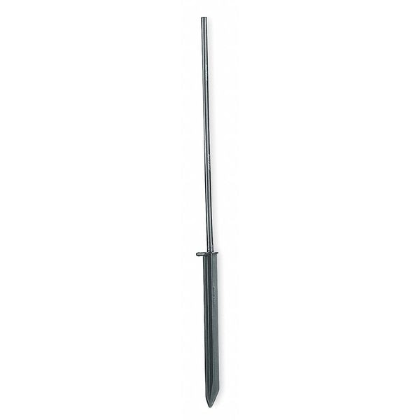 Riser Stake, Black, Vinyl