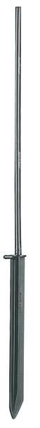 Riser Stake, Black, Vinyl