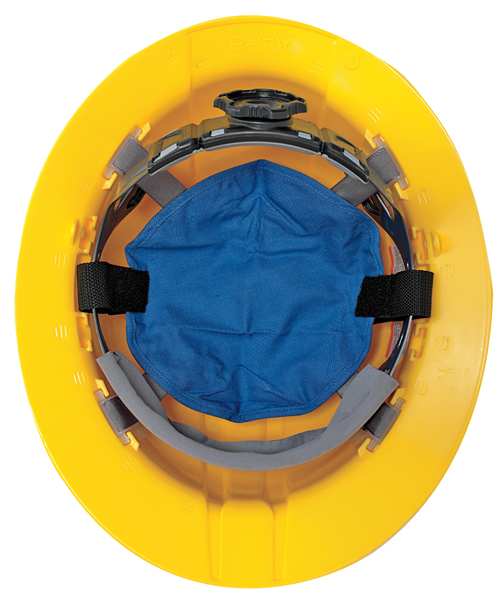 Hard Hat Pad, Blue