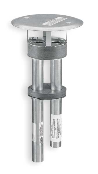 Poke Through, Steel, Round, 15-5/32 in.