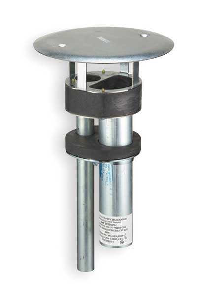Poke Through, Steel, Round, 12-5/8 in.