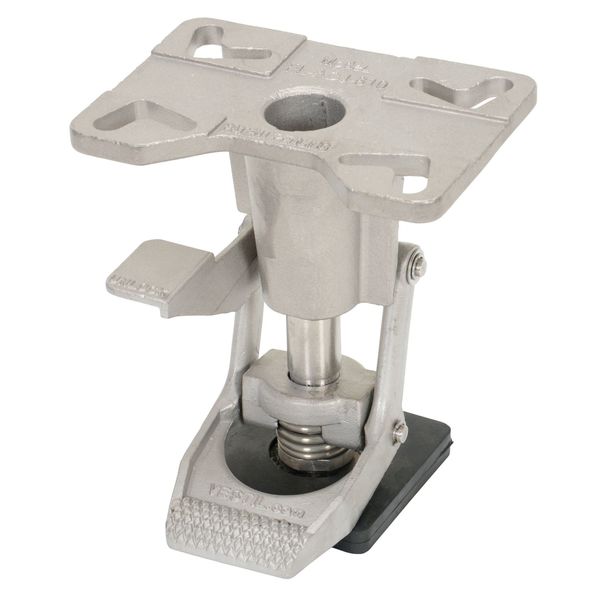 Adjustable Floor Lock, Top Plate, 11-1/2in