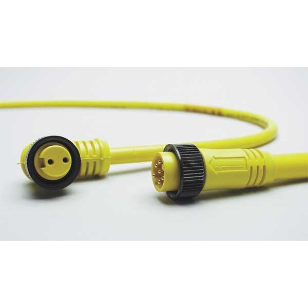 Cordset, 2 Pin, Plug, Male