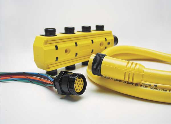 Cordset, 12 Pin Pin, Receptacle, Female