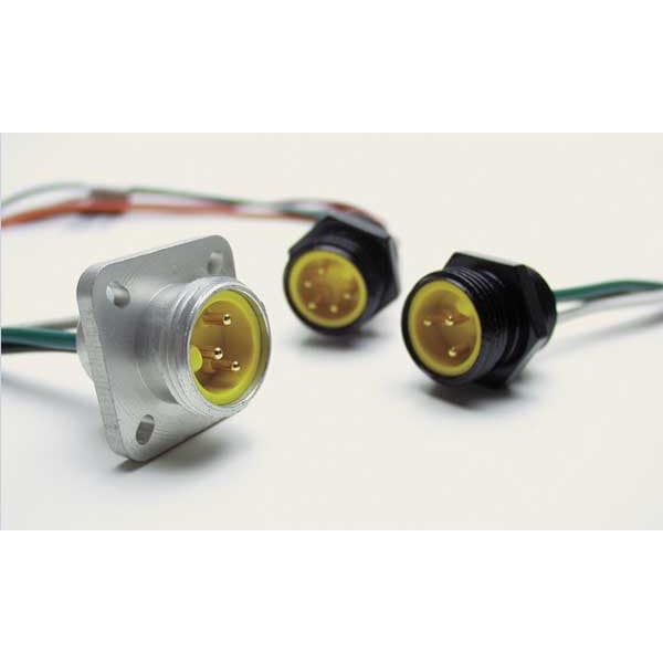 External Thread Receptacle, 2, Female, 13A