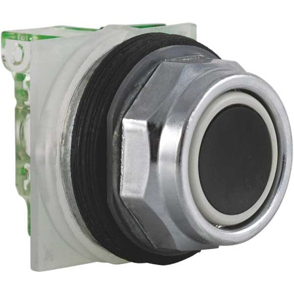 Non-Illuminated Push Button, 30 mm, 1NC, Black