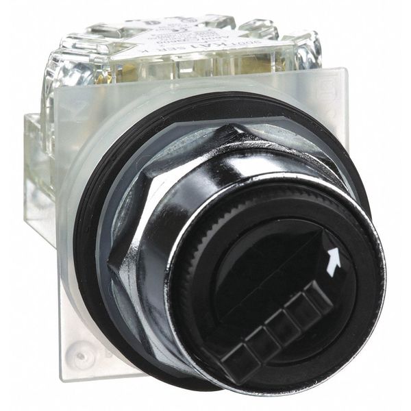Non-Illum Selectr Swtch, 22mm, 2 Pos, Keyd