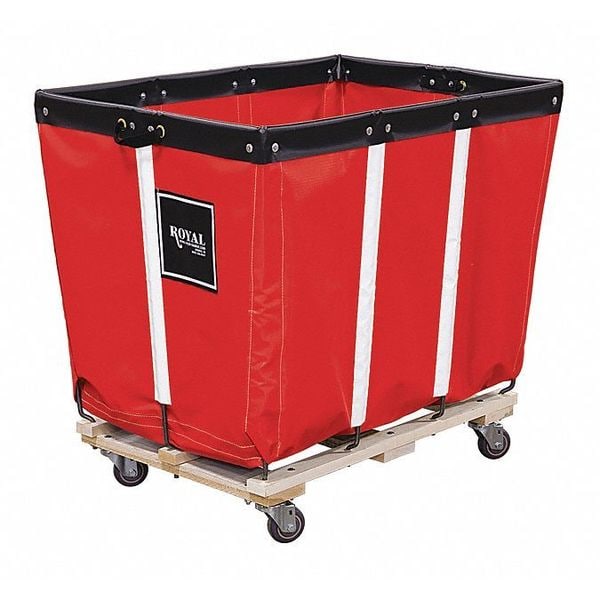 Basket Truck, 10 Bu. Cap., Red, 36 In. L