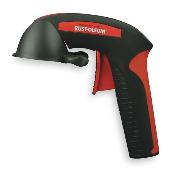 Spray Can Grip, 7-3/8x1-3/4In, Blk