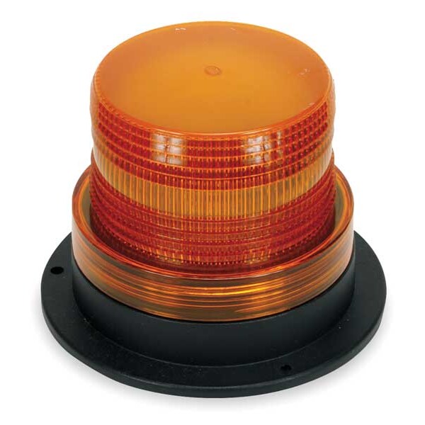 Warning Light, Strobe, Amber, 12 to 80VDC