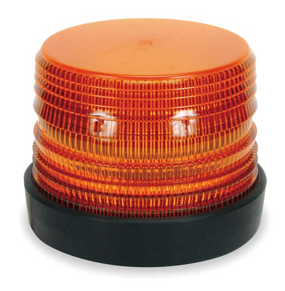 Warning Light, Strobe, Amber, 12 to 80VDC