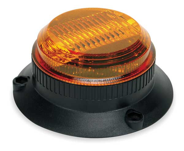 Warning Light, Strobe, Amber, 12 to 80VDC