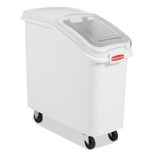 Storage Bin Lid, W 12 1/8, w/32 oz. Scoop