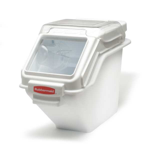 Bulk Storage Bin, 21.6qt. w/Scoop and Lid