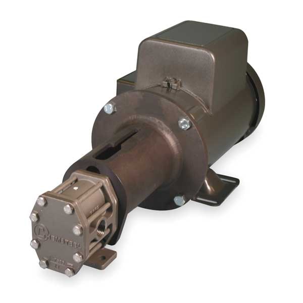 Rotary Gear Pump, 1 HP, 1 Phase