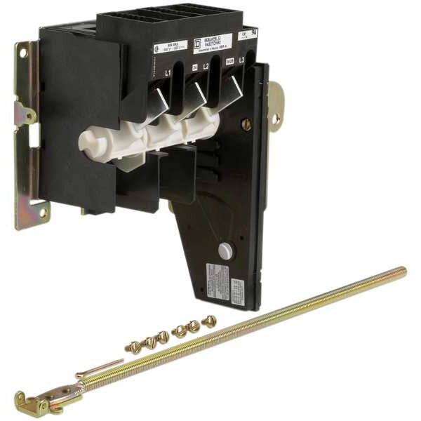 Nonfusible Flange Mount Disconnect Switch, 60 A, 600V AC/250V DC, 2 pole
