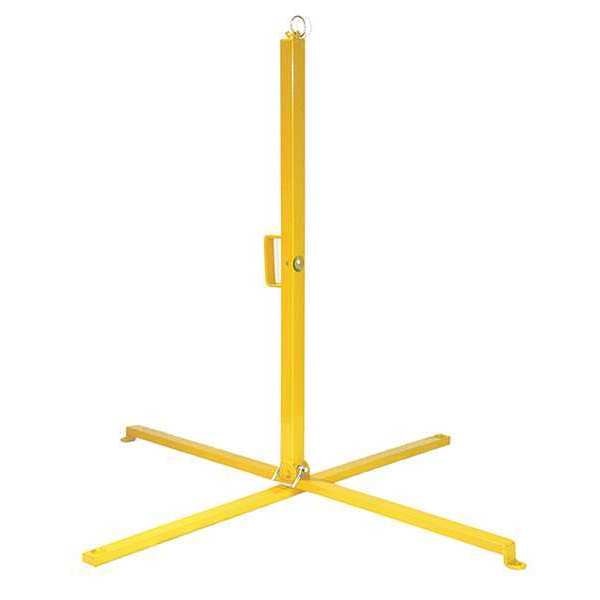 Single Stanchion, 39 In. H, Steel