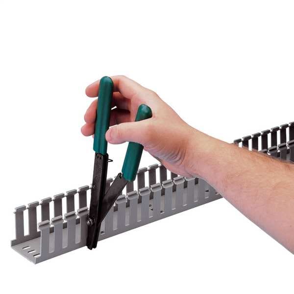 Wiring Duct Notchng Tool, 9.50 in L, Steel