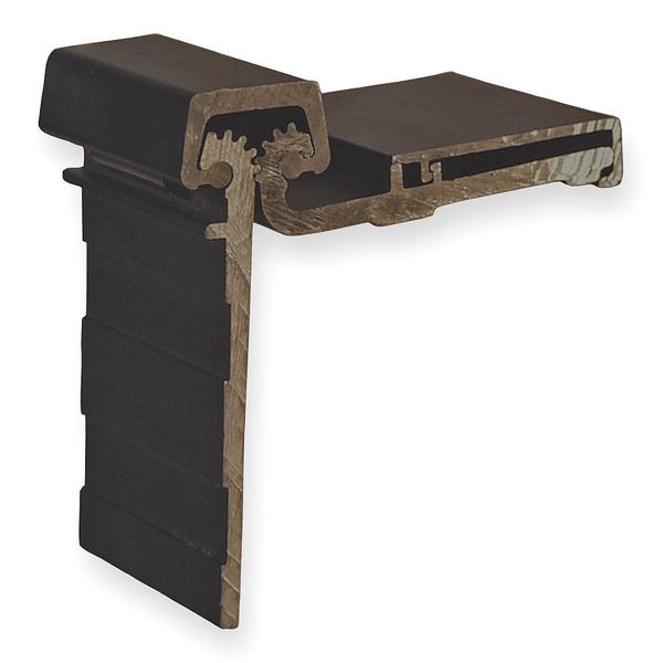 1 7/8 in W x 2 9/16 in H Dark Bronze Anodized Continuous Hinge