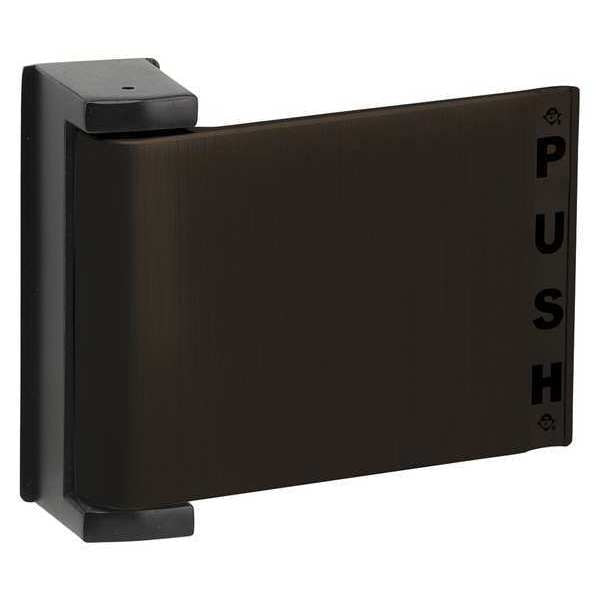 Push Deadlatch Paddle, LH, Dark Bronze