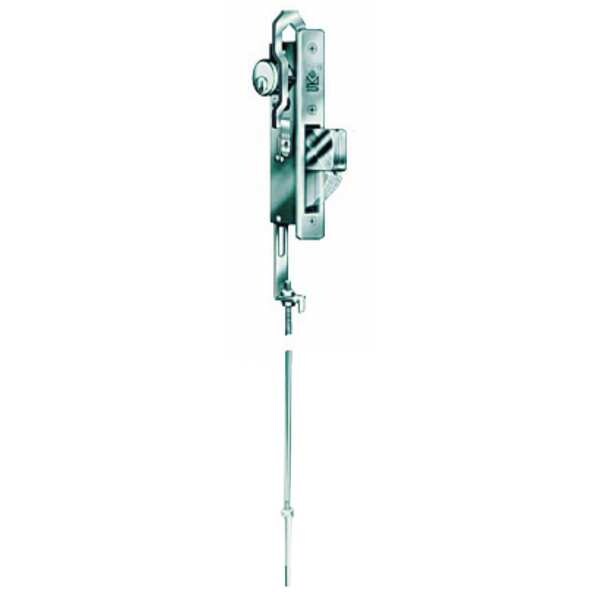 Deadbolt, Med.Duty, Satin Chrome