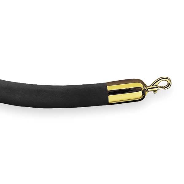 Barrier Rope, Velour, 6 ft L