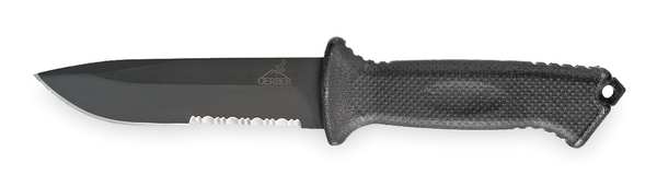 Fixed Blade Knife, SS, 4 7/8 In
