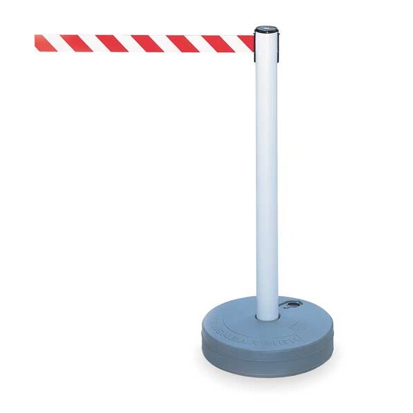 Barrier Post with Belt, 7-1/2 ft. L