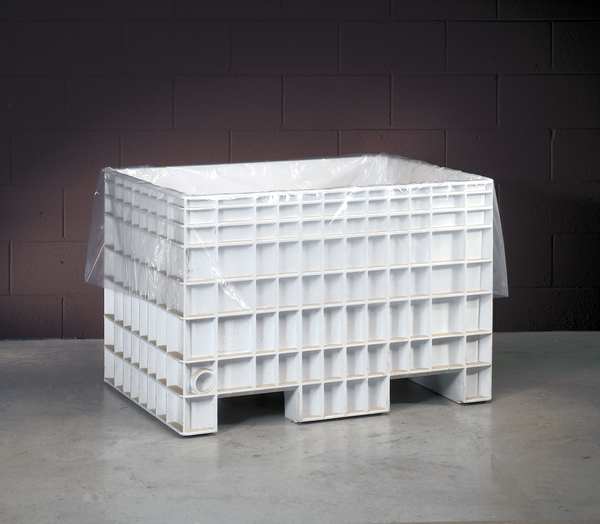 2 mil Clear Pallet Cover, 51 in W, 49 in D, 85 in L, 50 PK