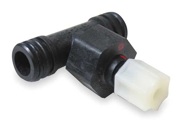 Mixing Tee Assembly, 0.5 GPM, Hot And Cold