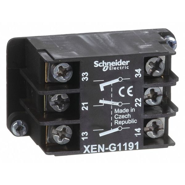 Pendent Contact Block, 1NC+2NO EarlyClose