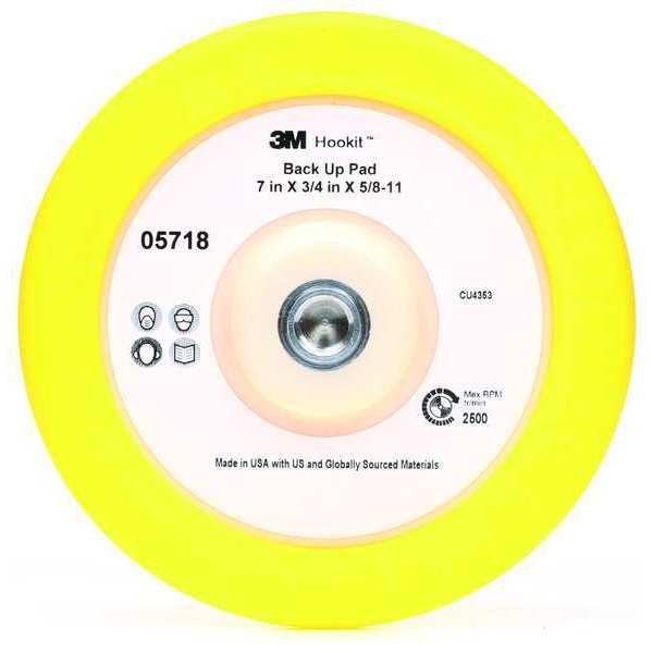 Hook-and-Loop Disc backup Pad, 7D