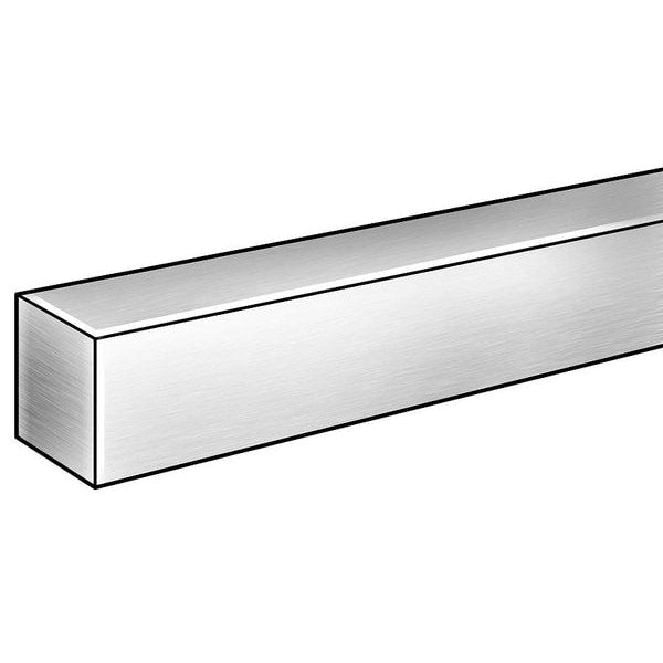 Square, Copper, 110, 5/8 x 5/8 In, 3 Ft L