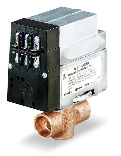 Motorized Zone Valve, 5-5/8x4-5/8x2-5/8