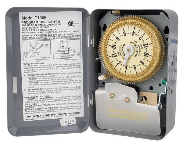 Electromechanical Timer, Multi Operation
