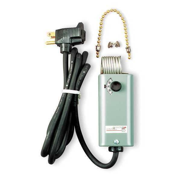 Portable Heating Thermostat, Open on Rise, SPST