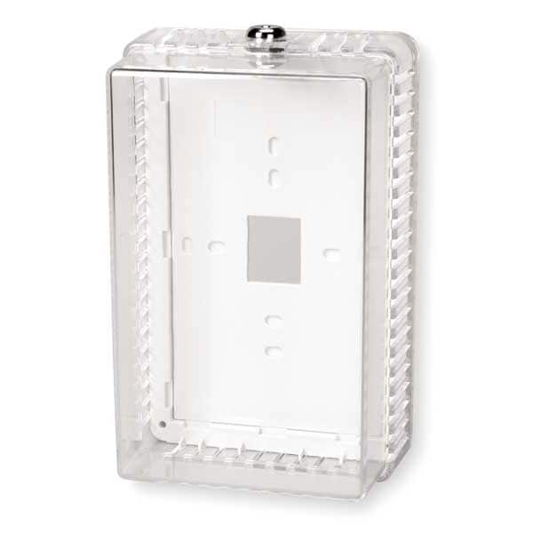 Universal Thermostat Guard, Clear, Plastic